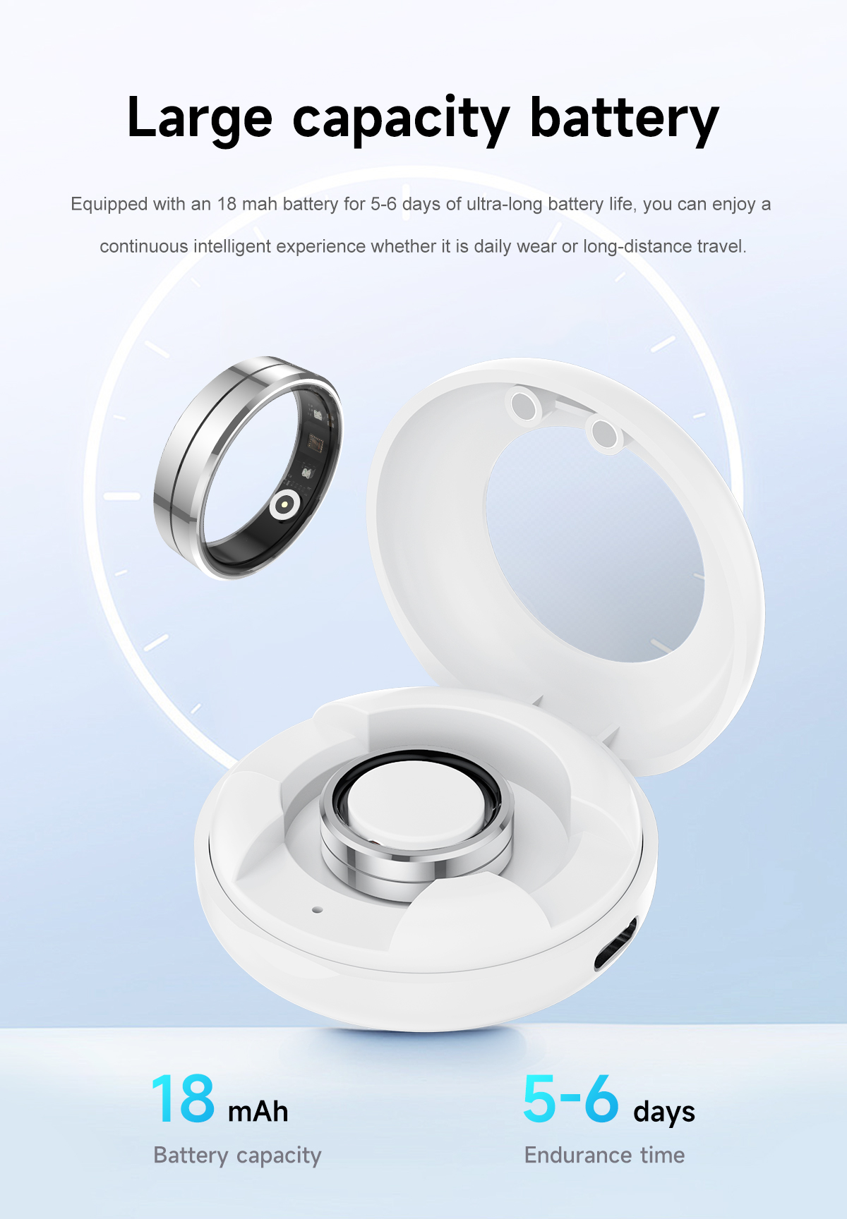 smart ring，wearable ring，health tracker ring，activity tracker ring，smart ring for men